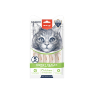 Wanpy Functional Creamy Treat Kidney Health Кремові ласощі для котів з курятиною та овочами для підтримки здоров’я нирок, 5 шт. х 14 г