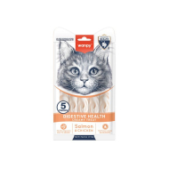 Wanpy Functional Creamy Treat Digestive Health Кремові ласощі з курятиною та лососем для котів із чутливим травленням, 5 шт. х 14 г