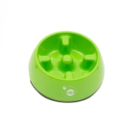 Миска для повільного харчування собак KIKA, зелена, розмір XL