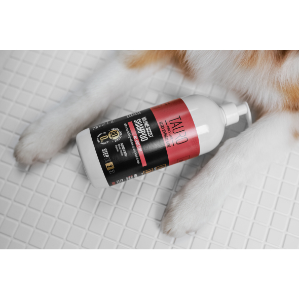 Tauro Pro Line Ultra Natural Care Volume Boost Shampoo Шампунь для надання об'єму шерсті собак і котів, 1000 мл - 1