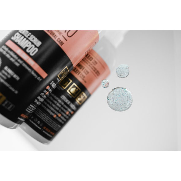 Tauro Pro Line Ultra Natural Care Gentle Scrub Shampoo Делікатний шампунь-скраб для шерсті та шкіри собак і котів, 400 мл - 2