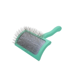 Tauro Pro Line Щітка дерев'яна вигнута, прямокутна, штифти 25 мм, м’ятна М, 9,6 х 19 см