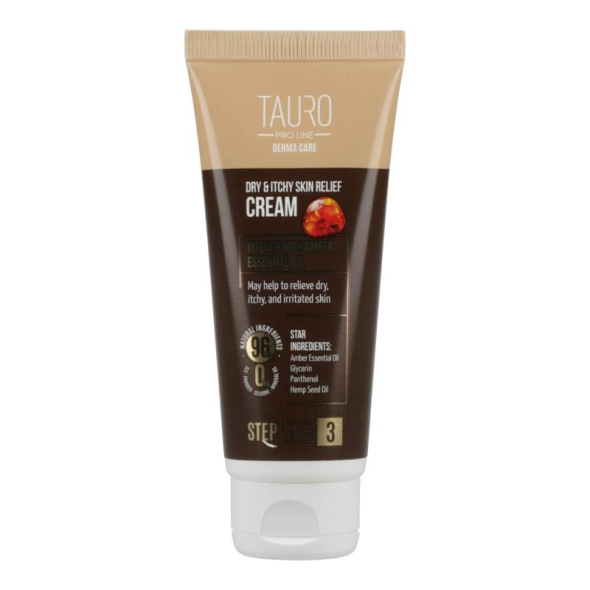 Tauro Pro Line Derma Care Dry &amp; Itchy Skin Relief Cream Крем для усунення сухості і свербежу шкіри для собак і котів, 75 мл