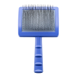 Tauro Pro Line Royal Щітка пластикова тонкі та м'які зубчики з нержавіючої сталі 25 мм, фіолетова, велика 17,5 x 10,6 x 6,2 см