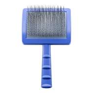 Tauro Pro Line Royal Щітка пластикова тонкі та м'які зубчики з нержавіючої сталі 25 мм, фіолетова, велика 17,5 x 10,6 x 6,2 см