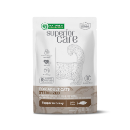 Nature's Protection Superior Care Adult Cats Sterilised Tuna Вологий корм для стерилізованих котів з тунцем, 70 г