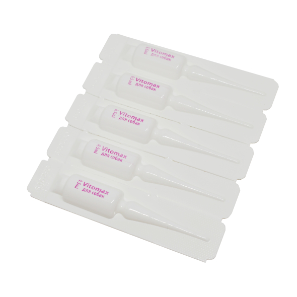 Vitomax Gold Краплі від бліх і кліщів для собак малих і середніх порід, 0,5 мл, 1 піпетка - 2