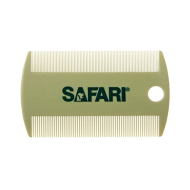 Safari Double-Sided Cat Flea Comb Гребінець двосторонній для вичісування бліх у котів, 9 х 5,5 см