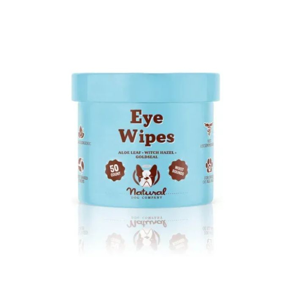 Natural Dog Company Eye Wipes Серветки для очищення очей собак, 50 шт