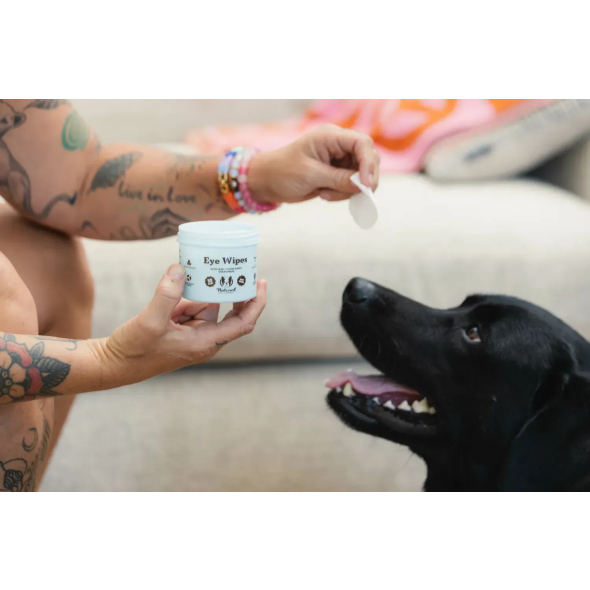 Natural Dog Company Eye Wipes Серветки для очищення очей собак, 50 шт - 2