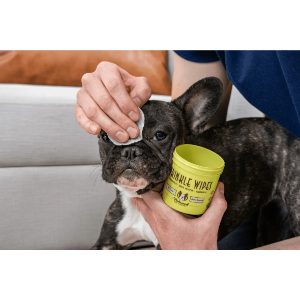 Natural Dog Company Wrinkle Wipes Серветки для складочок у собак, 50 шт - 2