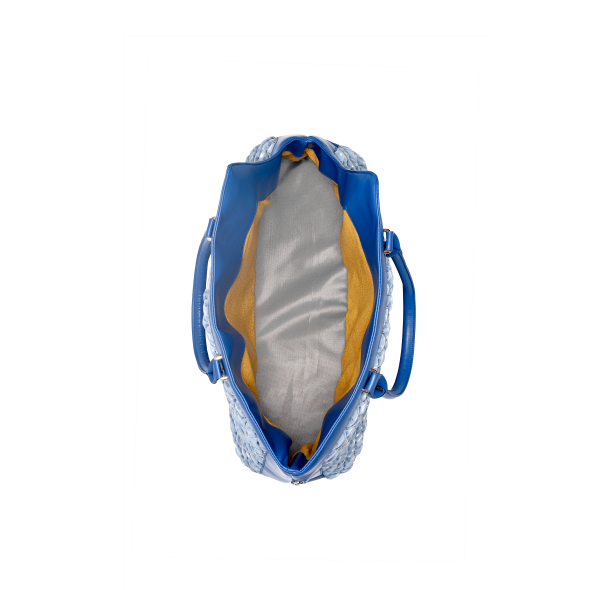 MISOKO Дорожня сумка для домашніх тварин, 51 x 18 x 34.5 см, темно-синя - 4