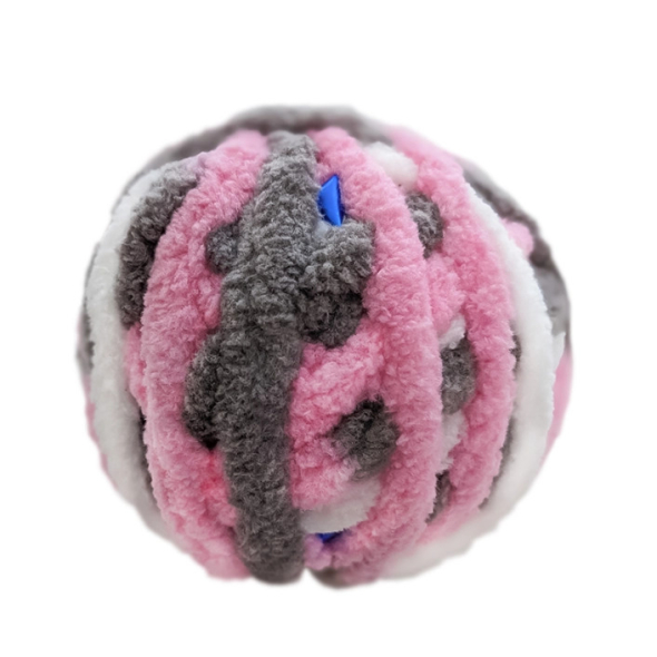 CattyMan КЕДДІС М`ЯЧ ДОВГИЙ ХВІСТ (Caddice Ball Long Tail Pink) іграшка для котів, рожева - 1