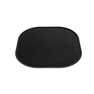 FIBOO Антиковзкий килимок під миску, чорний, 32x32 см