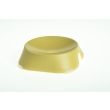 FIBOO пласка миска Flat Bowl, без антиковзких накладок, жовтий