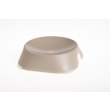 FIBOO пласка миска Flat Bowl, без антиковзких накладок, бежевий
