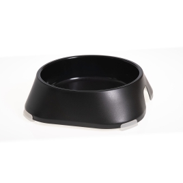 FIBOO Миска з антиковзними накладками, розмір M, чорна