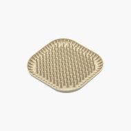 FIBOO Fiboowl Spiky килимок для злизування ласощів та їжі, бежевий