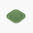FIBOO Fiboowl Spiky килимок для злизування ласощів та їжі, зелений