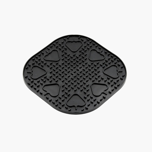 FIBOO Snoopy килимок для злизування ласощів та їжі, чорний