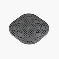 FIBOO Snoopy килимок для злизування ласощів та їжі, темно-сірий