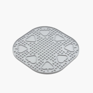 FIBOO Snoopy килимок для злизування ласощів та їжі, світло-сірий