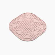 FIBOO Snoopy килимок для злизування ласощів та їжі, рожевий