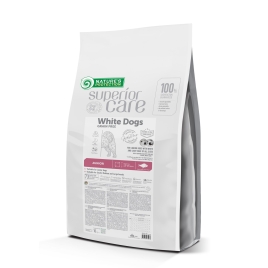 Nature's Protection Superior Care White Dogs Grain Free White Fish Junior All Sizes Сухой беззерновой корм для юниоров всех размеров с белой рыбой, 17 кг